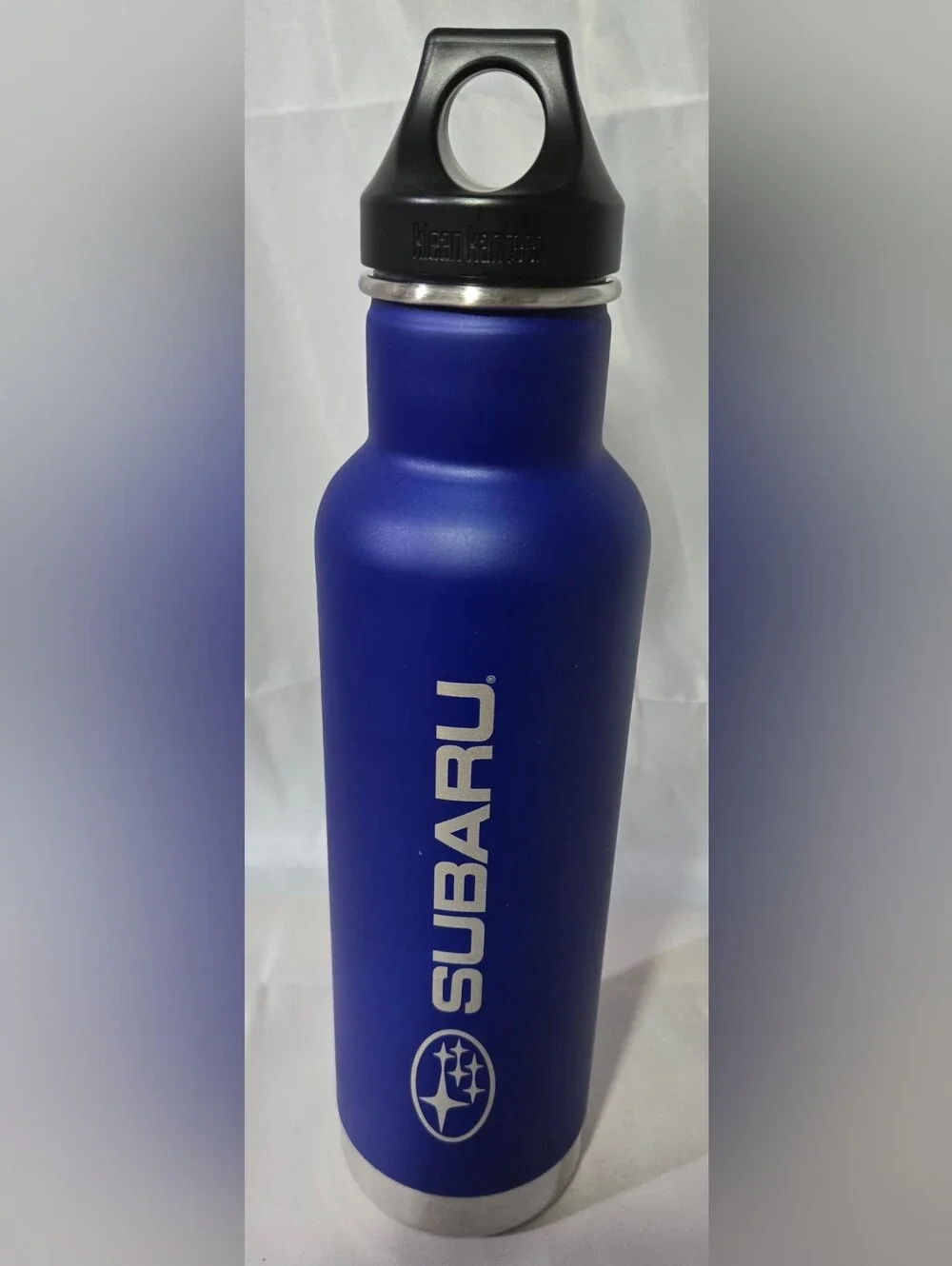Subaru Klean Kanteen 20 oz Vacuum Insulated Steel Bottle Tumbler Loop Cap
